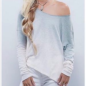 Free people Ombré Long sleeve top L